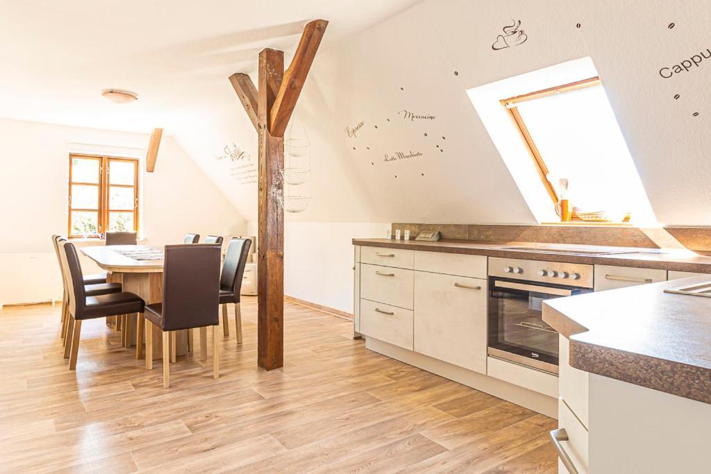 Parchtitz Ferienwohnung Am Walnussbaum מראה חיצוני תמונה